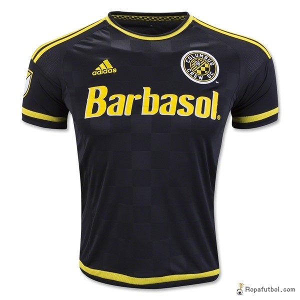 Camiseta Columbus Crew Replica Primera Ropa 2016/17 Negro